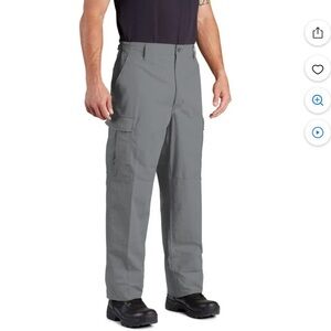 Propper Cargo Pants Tactical Utility Workwear Outdoor Hiking Gray‎ XXL buttonfly